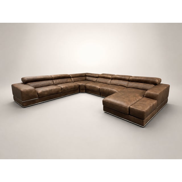 Contemporary Loom Earthline Modular Sectional For Sale - Image 3 of 14