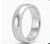 6MM WIDE MILGRAIN EDGE Platinum Plain Wedding Band Ring 8.8 Grams, COMFORT FIT For Sale - Image 4 of 18
