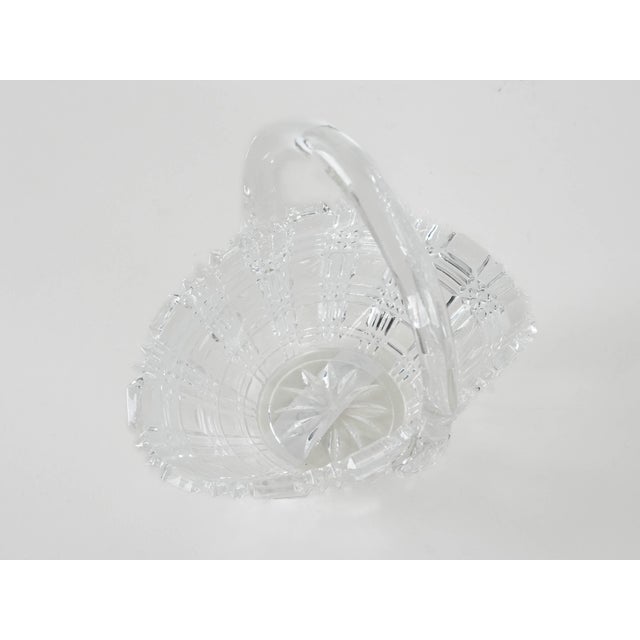 Glass Danish Basket Sugar Bowl, Denmark, 1970s For Sale - Image 7 of 9