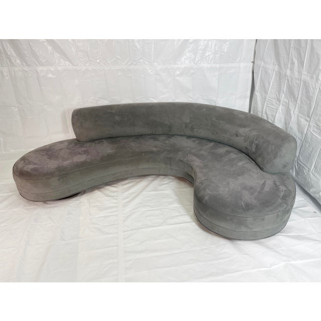 Vladimir Kagan for Directional Serpentine Sofa, 1970s Modernist Design, Usa 1970 For Sale - Image 10 of 18
