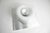 Modern Opaline Glass, Aluminum and Chrome Wall Light from Doria Leuchten, Germany, 1960s For Sale - Image 3 of 18