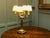 Large heavy Brass 4 Branch Table Lamp This is a heavy and stunningly attractive piece, the lamp has a decorative brass...