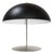 Modern Metal Table Lamp with Black Shade, 1980s For Sale
