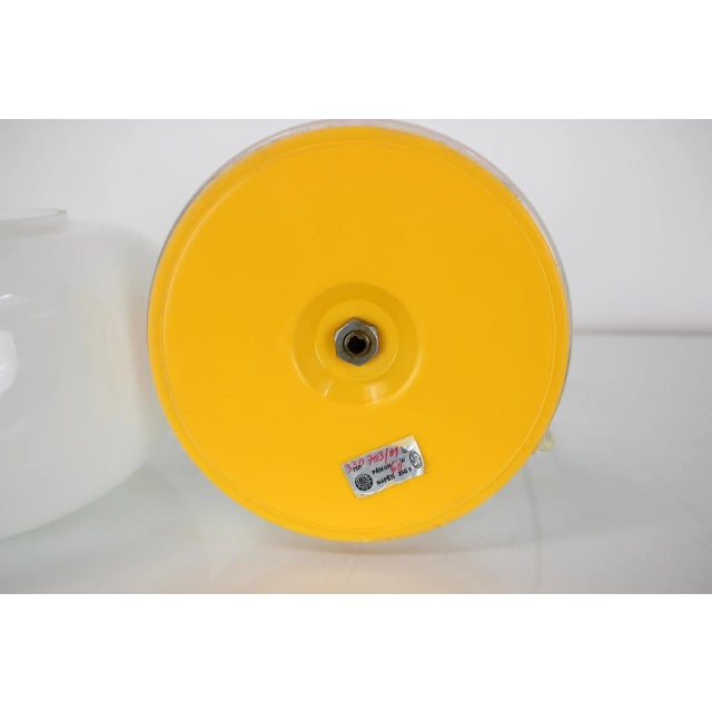 1970s Glass Table Lamp by Valasske Mezirici, 1970s For Sale - Image 5 of 10