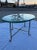 Mastercraft Brass Hoofed End Table in Faux Bamboo Manner of Jansen For Sale - Image 9 of 13
