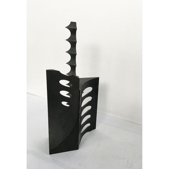 Metal Vintage Bronze Abstract Sculpture by Roberto Vecchione, 1975 For Sale - Image 7 of 18