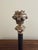 Brass Tall Neoclassical Grand Tour Lion-Paw Taper Candlestick For Sale - Image 8 of 9
