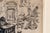 Abraham Phillips Signed Etching Organ Grinder Street Scene 1925 For Sale - Image 10 of 14