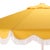 Spritely Home Torsa 9 Ft Crank Umbrella, Yellow/White Pole For Sale - Image 4 of 9