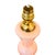 "This charming French table lamp features a delicate pink opaline glass body in a graceful baluster form, raised on a...