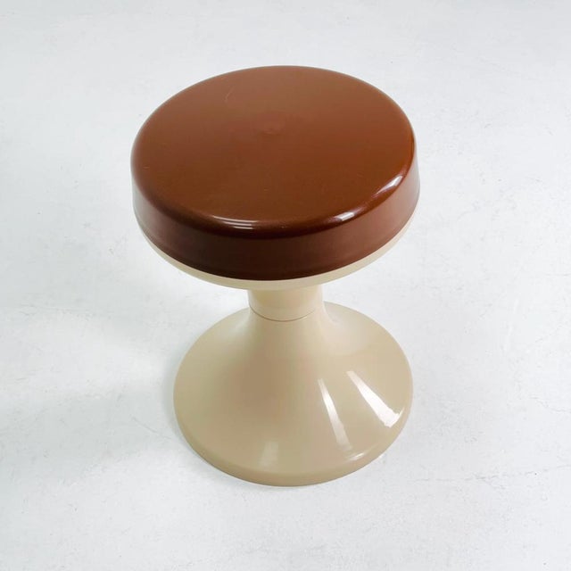 Plastic Space Age Stool from Emsa West Germany, 1980s For Sale - Image 7 of 11