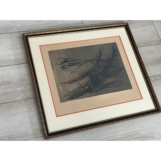 Ferdinand Springer Original Aquatint Etching - Rare e.a. Edition, Signed Plus Personal Dedication For Sale - Image 4 of 10