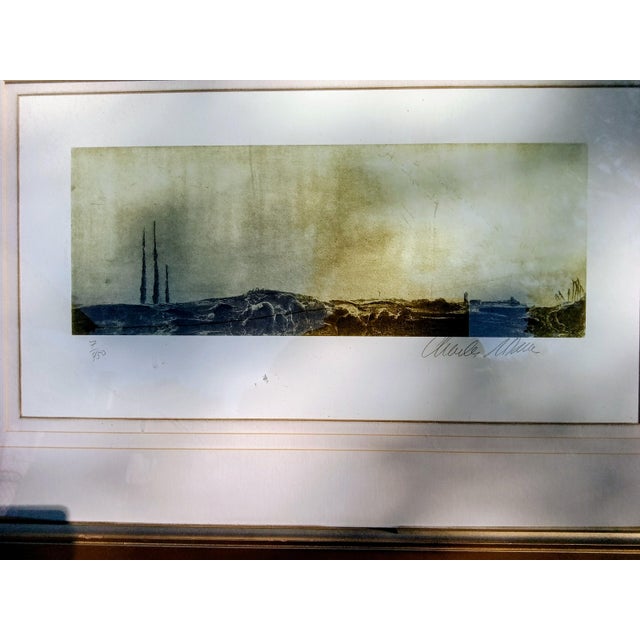 Charles R. Davis Orignal Impressionist Limited Print For Sale - Image 4 of 5