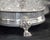 Cut Glass and Silver-Plated Decanter with Tantalus, Set of 3 For Sale - Image 6 of 13