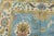 Oushak Rug 9′ X 11’8” Blue Wool Traditional Hand-Knotted Oriental Carpet For Sale In Philadelphia - Image 6 of 12