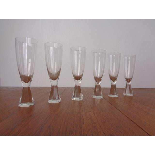 1960s Champagne Glasses from Friedrich Glas, Germany, 1960s, Set of 6 For Sale - Image 5 of 15
