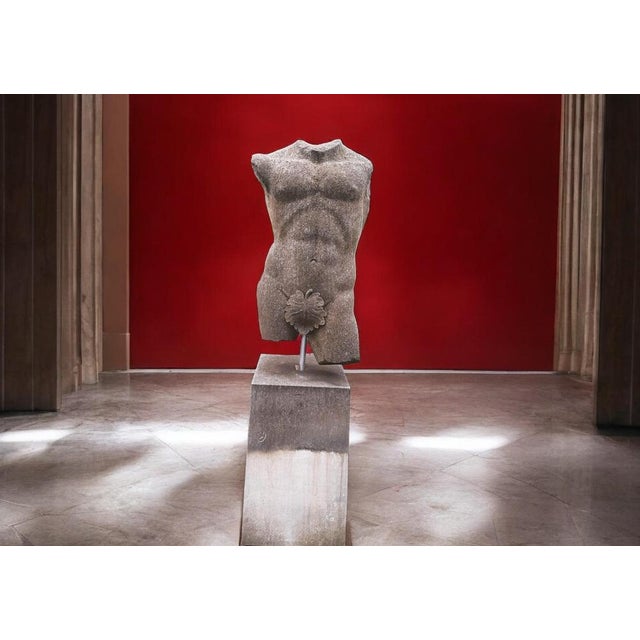 This reproduction of a classical sculpture, of Apollo . A timeless piece for interior and a garden decoration....