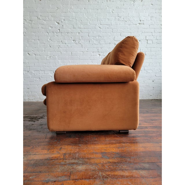 Afra & Tobia Scarpa 1970s Coronado Loveseat Attributed to Afra & Tobia Scarpa for B&b Italia For Sale - Image 4 of 13