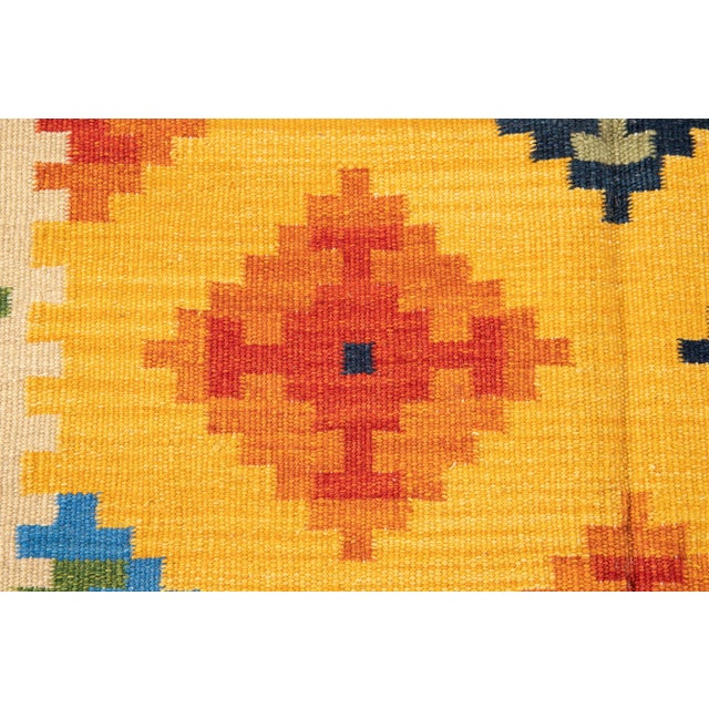 21st Century Modern Kilim Rug 5 '6'' X 8' 1'' For Sale - Image 10 of 11