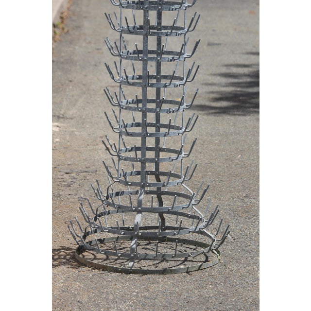 Metal Rack with Hooks, 1970s For Sale - Image 4 of 15