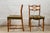 Vintage Oak and Wool Dining Room Chairs by Henning Kjaernulf, 1960s, Set of 4 For Sale - Image 12 of 18