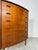 Vintage Danish Bow-Front Teak Chest of Drawers, 1960s For Sale - Image 4 of 10