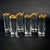 Gold Mid-Century French Gilded Rim Glasses from Saint Louis, 1950s, Set of 16 For Sale - Image 8 of 10