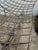 Caged Chrome Metal Bar Stool, in the Style of Bertoia For Sale - Image 9 of 12