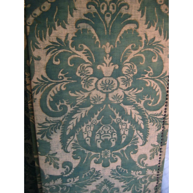 1920s Antique Fortuny Paravent Screen For Sale - Image 5 of 15
