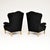 Set of Wing Back Armchairs from Hille, 1920s For Sale - Image 4 of 9