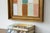 Wood Original Framed Abstract Painting in Vintage Gold Frame For Sale - Image 7 of 17