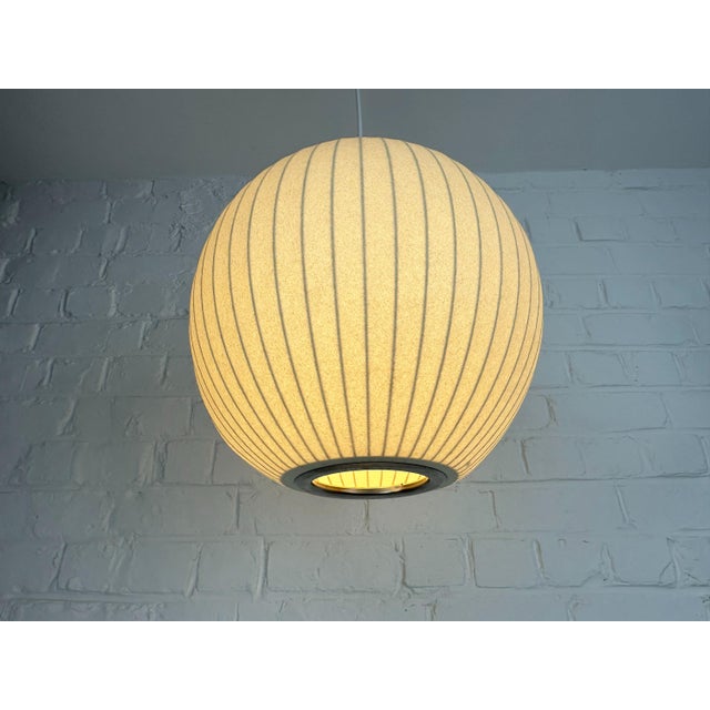 Bubble Lamp Saucer Pendant by George Nelson for Modernica, USA For Sale - Image 4 of 16