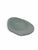 Signed 1991 Studio Art Glass Freeform Frosted Sage Green Centerpiece Bowl For Sale - Image 4 of 8