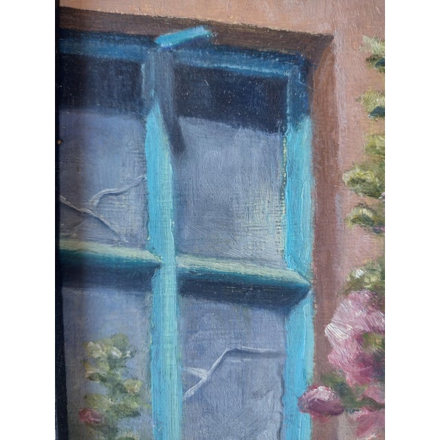 Wood "Casa De Suenos" Original Oil Painting by Andrea Gunning For Sale - Image 7 of 9