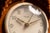 Vintage Black Forest Tramp Art Uranium Mantel Clock For Sale - Image 13 of 14