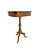 Elegant oak side table or sewing table from the early 20th century. The wood has a beautiful warm color, the table has...