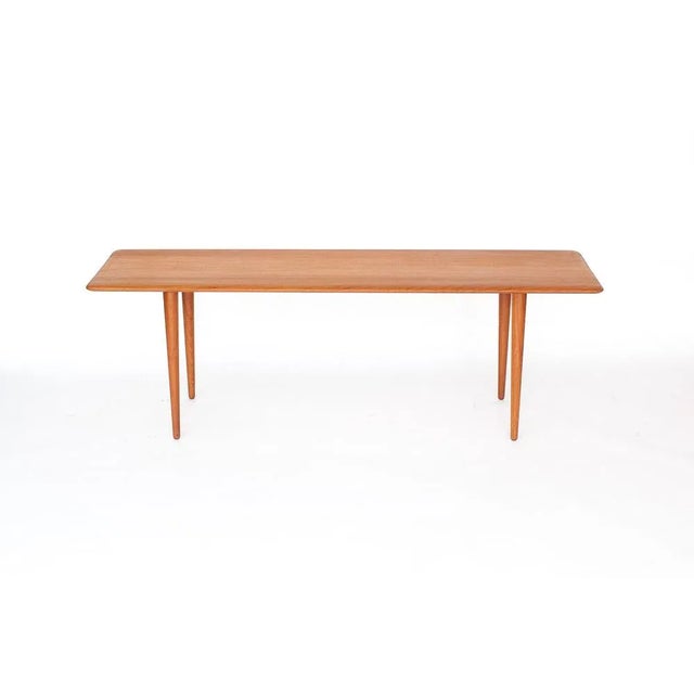 Teak FD 156 Coffee Table by Peter Hvidt & Orla Mølgaard-Nielsen for France & Son, 1960s For Sale - Image 6 of 6