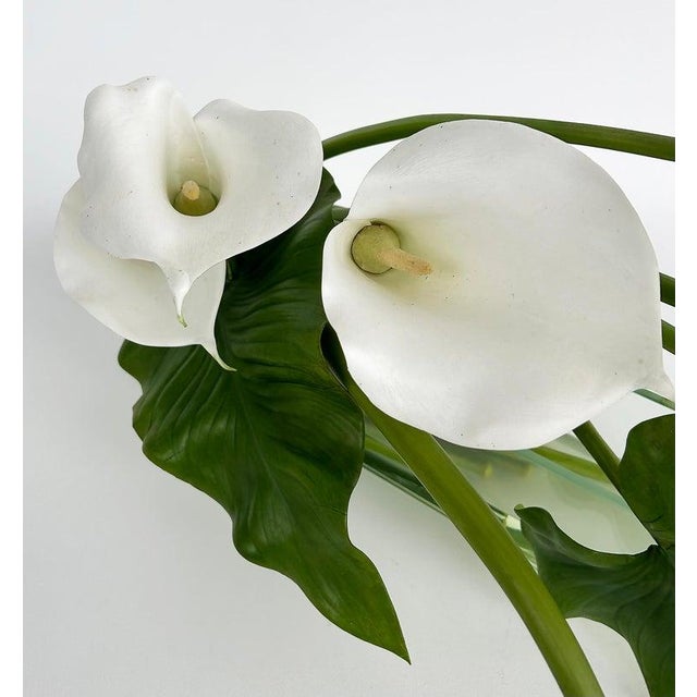 2020s Emilio Robbia Cala Lily Sculptural Floral Arrangement Centerpiece For Sale - Image 5 of 10