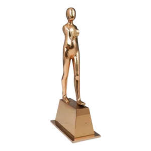 Ernest Trova (American.1927-2009) Polished Bronze