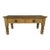 Late 19th Century Country English Pine Low Table With Two Drawers For Sale