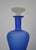 Vintage Art Frosted Glass Bottle, 1980s For Sale - Image 6 of 11