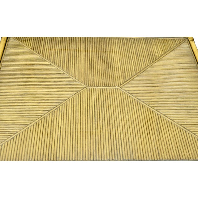 Boho Chic Bamboo Braxton Culler Somerset Side Table For Sale - Image 3 of 9