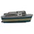 Mid-Century Novelty "Queen of Tsawwassen" Cruise Ship Enameled Lighter For Sale - Image 4 of 10
