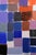 "Squares / Orange Blue Grey" Large Abstract Oil Painting by Simon Findlay For Sale - Image 9 of 13