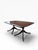 Black Mid 20th Century Union National Regency-Style Dining Table With Hand-Painted Details and Three Leaves For Sale - Image 8 of 14