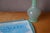 Vintage Celadon Opaline Blown Glass Ewer, 1950s For Sale - Image 9 of 10