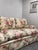 Shabby Chic Floral Printed + Plush Sofa For Sale - Image 4 of 12
