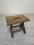 Small Rustic Wood Stool, 1965 For Sale - Image 3 of 12