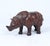 1950s Mid-Century Cow Leather Rhino Sculpture, 1950 For Sale - Image 5 of 16