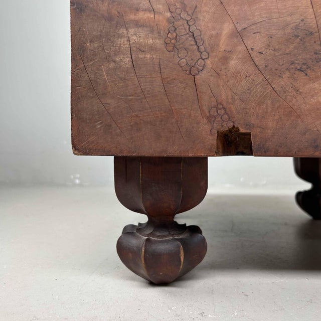 Low Keyaki Wooden Table, Japan., 1920s For Sale - Image 12 of 15